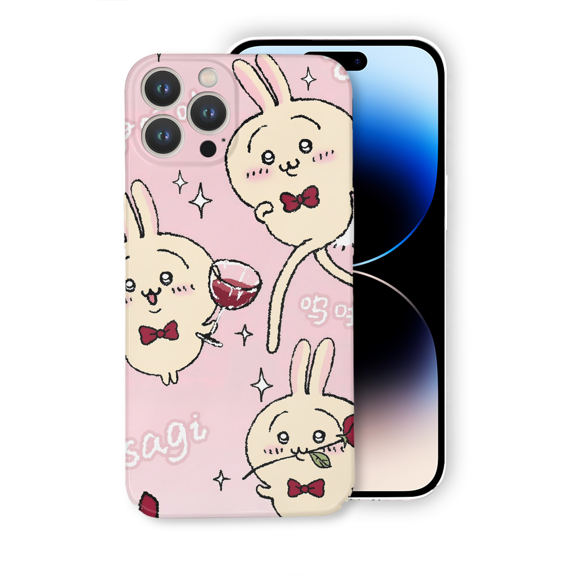 （画像用） ちいかわ Chii-kawa 【iPhone 14シリーズ対応】ハードケース